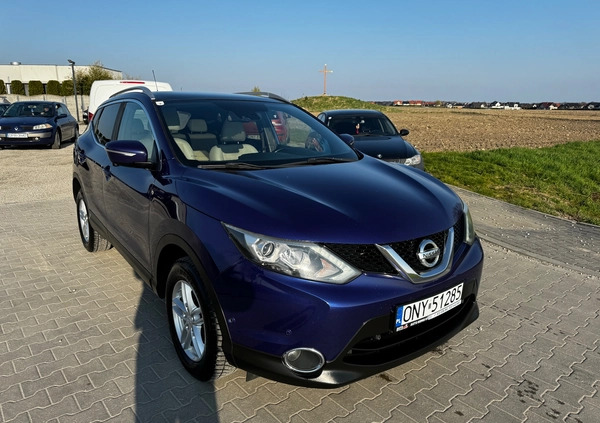 Nissan Qashqai cena 49999 przebieg: 200000, rok produkcji 2014 z Poddębice małe 562